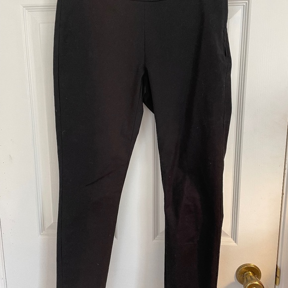 Black slim fit dress pants - Picture 1 of 2